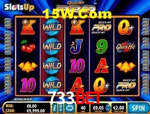 Slots com jackpots e giros grátis na 733Bet
