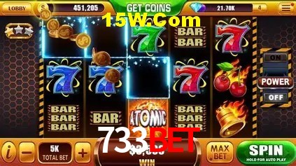 Jackpots e promoções na 733Bet